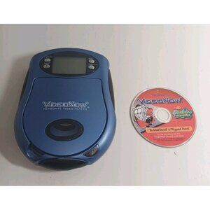 VINTAGE 2003 Video Now Personal Video Player Hasbro BLUE RETRO With SpongeBob